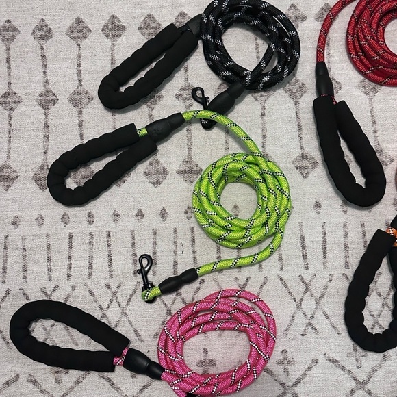 New dog leashes heavy duty nylon rope reflective - Picture 3 of 6